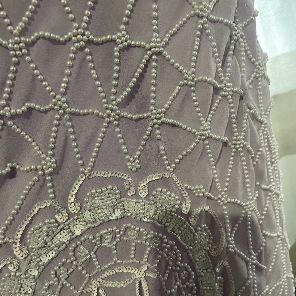 Asos Design Curve Flutter Sleeve Circular Embelli… - image 6